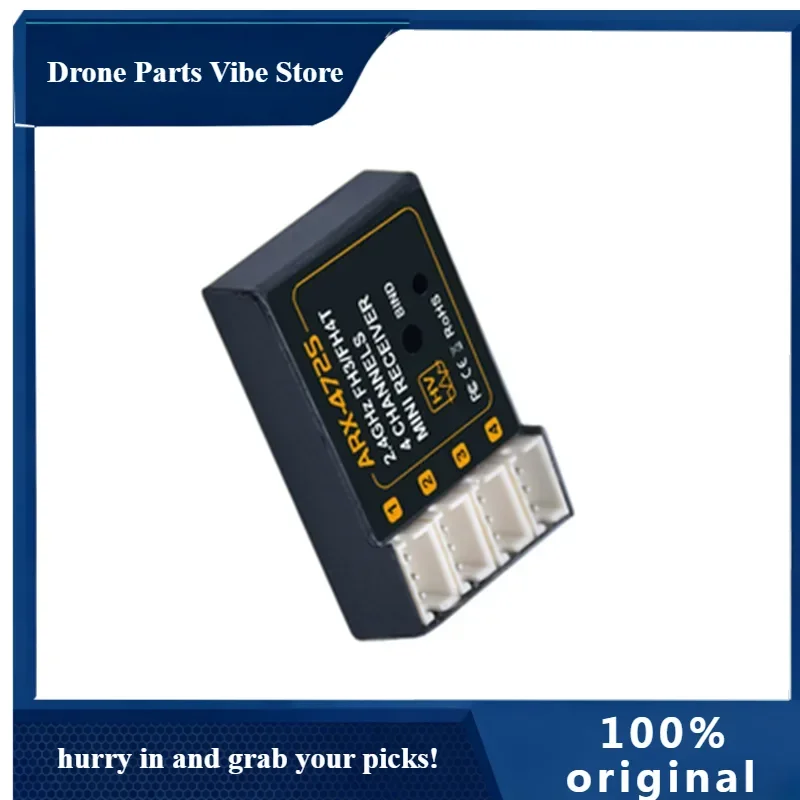 APARX-472S 2.4GHz FHSS3 FHSS4 FH3/FH4T Compatible 4 Channel Surface Receiver For Sanwa MT4 MT-44 MT-S M12S Racing RC Car
APARX-472S 2.4GHz FHSS3 FHSS4 FH3/FH4T Compatible 4 Channel Surface Receiver For Sanwa MT4 MT-44 MT-S M12S Racing RC Car