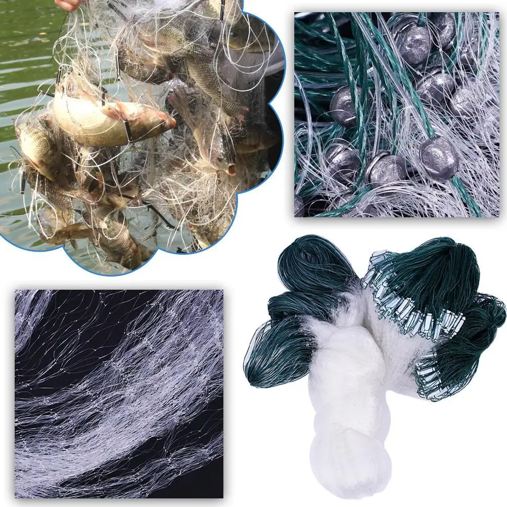 Fishing Single Layer Floating Net with Float Trap For Carp Silver Carp High Quality Thickened Rope Outdoor Fishing Accessories
Fishing Single Layer Floating Net with Float Trap For Carp Silver Carp High Quality Thickened Rope Outdoor Fishing Accessories