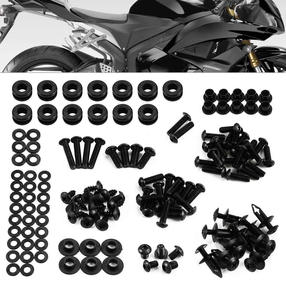 Motorcycle Bodywork Screws Clips Washer Fasteners Fairing Bolts for Honda CBR600RR CBR600 RR 2009 2010 2011 2012
Motorcycle Bodywork Screws Clips Washer Fasteners Fairing Bolts for Honda CBR600RR CBR600 RR 2009 2010 2011 2012