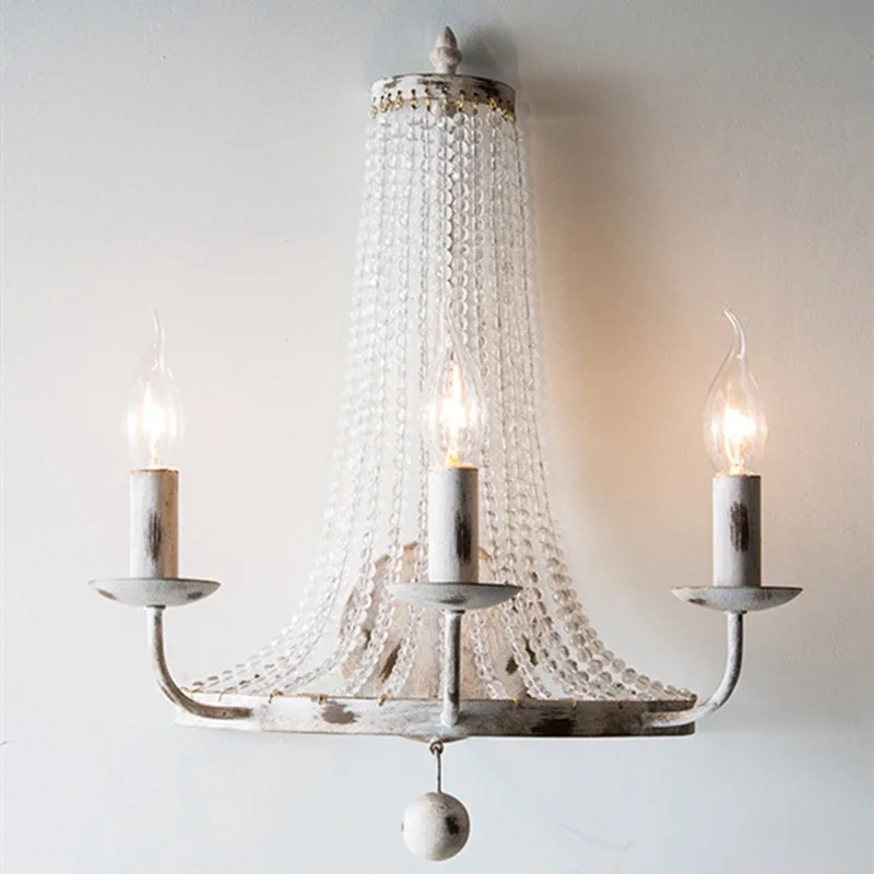 Retro Crystal Tassel Hanging Ornaments Wall Lamp Nightstand Living Room Kitchen Hotel Lobby Home Decor LED Lighting Fixtures
Retro Crystal Tassel Hanging Ornaments Wall Lamp Nightstand Living Room Kitchen Hotel Lobby Home Decor LED Lighting Fixtures
