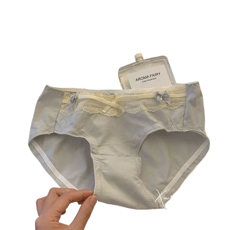 Four Seasons Sexy Pure Cotton 7A Panties Women's Class A Middle Waist Large Size Girls Japanese Pure Desire Lace Panties Women
Four Seasons Sexy Pure Cotton 7A Panties Women's Class A Middle Waist Large Size Girls Japanese Pure Desire Lace Panties Women