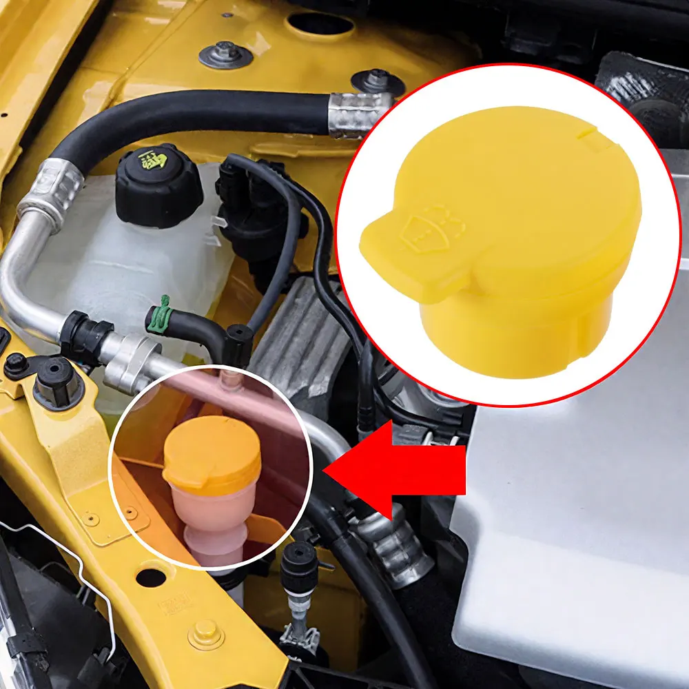 1pc Car Fluid Reservoir Cover Washer Bottle Cap Windshield Wiper Water Tank Cover for Renault Clio MK4 2012-2018 289135972R
1pc Car Fluid Reservoir Cover Washer Bottle Cap Windshield Wiper Water Tank Cover for Renault Clio MK4 2012-2018 289135972R