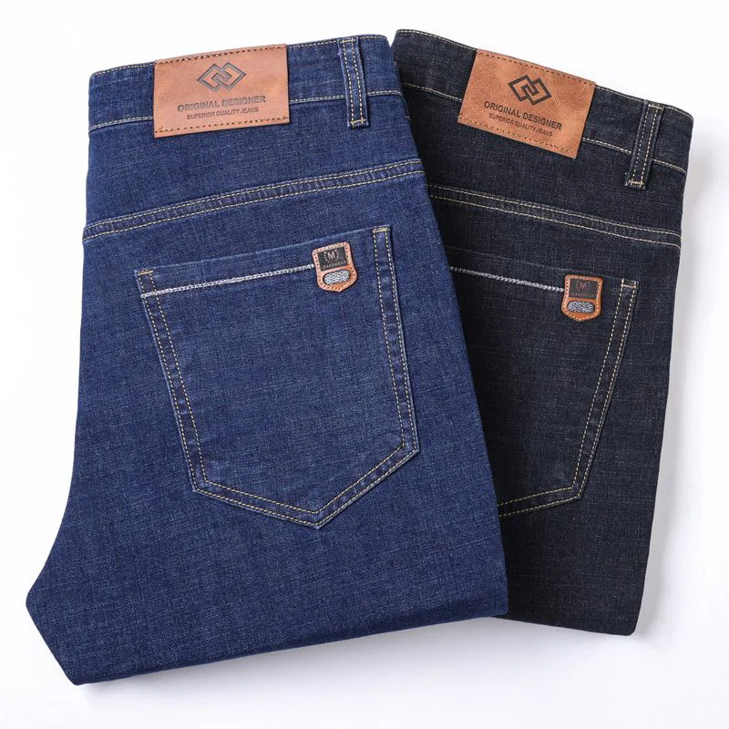 Men Spring Autumn Business Classic Slim Fit Straight Leg Jeans Male Daily Stretch Fashion Comfortable High Waist Denim Trousers
Men Spring Autumn Business Classic Slim Fit Straight Leg Jeans Male Daily Stretch Fashion Comfortable High Waist Denim Trousers