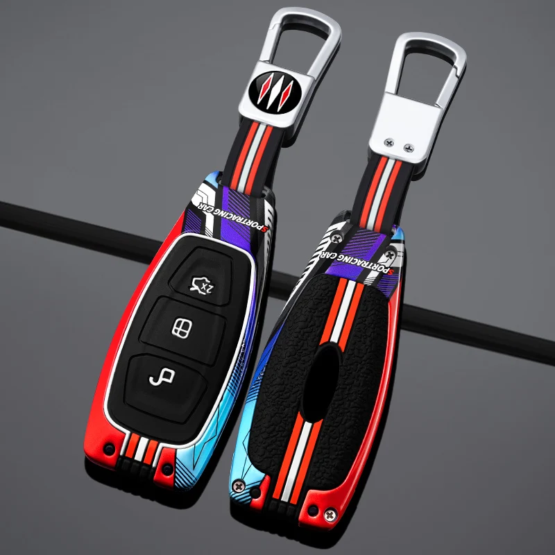 Metal Car Remote Key Case Cover Shell Fob for Ford Focus 3 4 ST Fiesta Fusion Kuga Ecosport Mondeo MK3 MK4 Protect Accessories
Metal Car Remote Key Case Cover Shell Fob for Ford Focus 3 4 ST Fiesta Fusion Kuga Ecosport Mondeo MK3 MK4 Protect Accessories