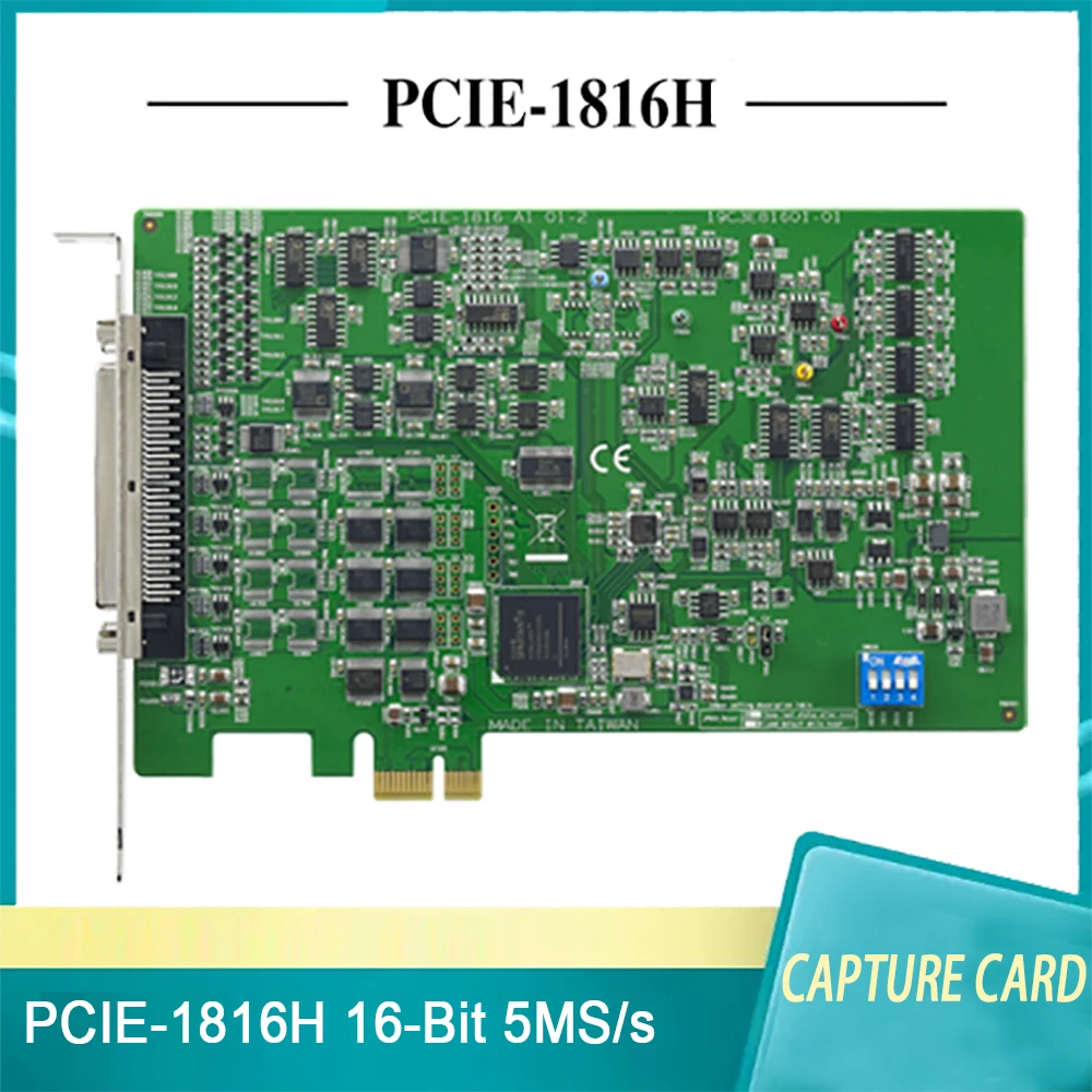 New PCIE-1816H For Advantech 16-Bit 5MS/s Bus Multi-Function Capture Card High Quality Fast Ship
New PCIE-1816H For Advantech 16-Bit 5MS/s Bus Multi-Function Capture Card High Quality Fast Ship