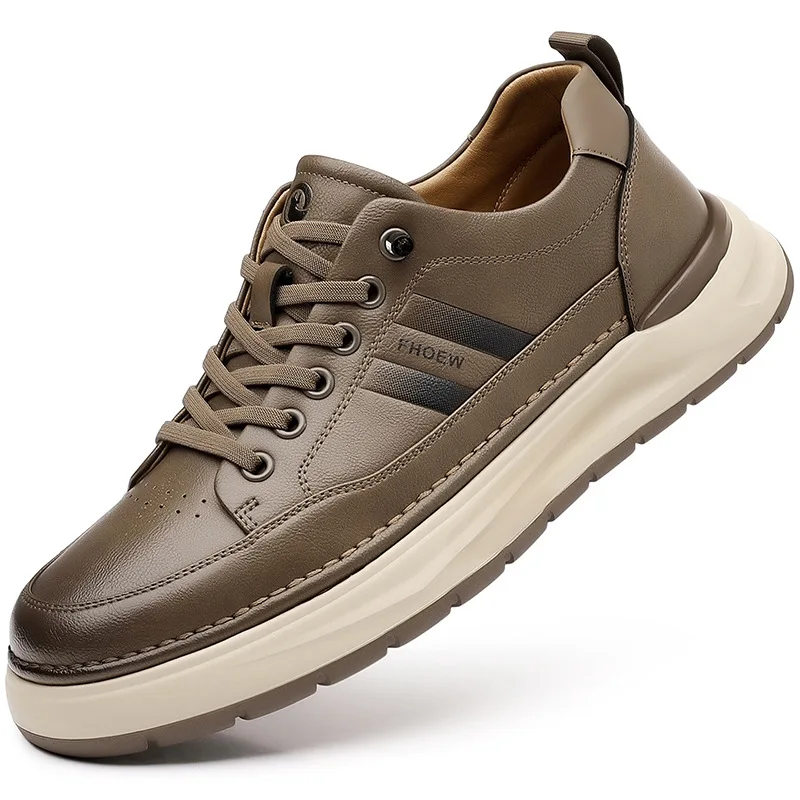 New Designer Cow Leather Sneakers for Men Solid Color Fashion Causal Shoes Male Soft Sole Lace Board Shoes Man Zapatos De Hombre
New Designer Cow Leather Sneakers for Men Solid Color Fashion Causal Shoes Male Soft Sole Lace Board Shoes Man Zapatos De Hombre