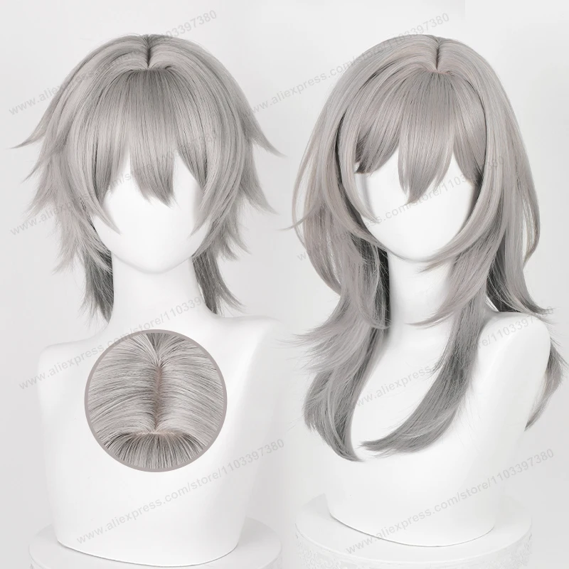 HSR Trailblazer Cosplay Wig Gray Gradient Hair Cosplay Anime Game Heat Resistant Synthetic Wigs
HSR Trailblazer Cosplay Wig Gray Gradient Hair Cosplay Anime Game Heat Resistant Synthetic Wigs