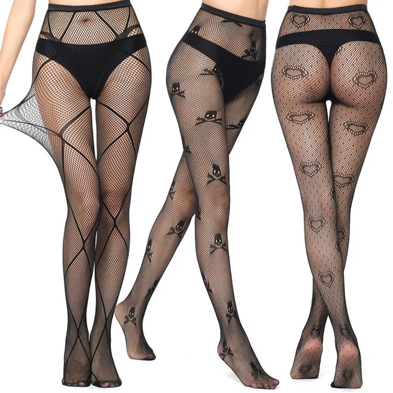 Sexy 16 Styles Black Stockings Spider Web/Heart Thin Lady Tights Nylon Pantyhose Nightclub Female Ladies Silk Tights Hosiery
Sexy 16 Styles Black Stockings Spider Web/Heart Thin Lady Tights Nylon Pantyhose Nightclub Female Ladies Silk Tights Hosiery