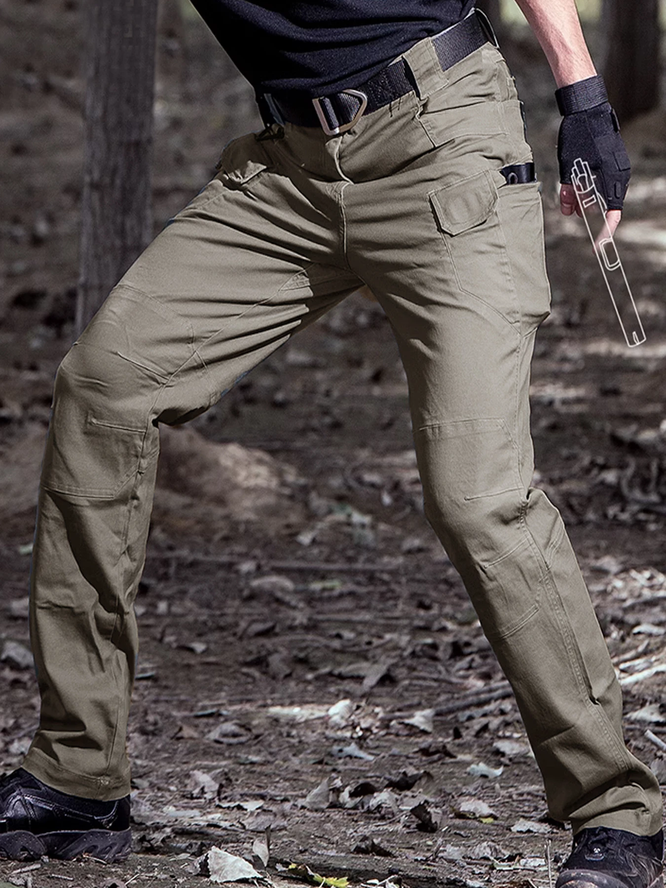 Mens Waterproof Cargo Pants Elastic Multiple Pocket SWAT Combat Trousers Outdoor Joggers Pant Tactical Hiking Hunting Pants Men
Mens Waterproof Cargo Pants Elastic Multiple Pocket SWAT Combat Trousers Outdoor Joggers Pant Tactical Hiking Hunting Pants Men