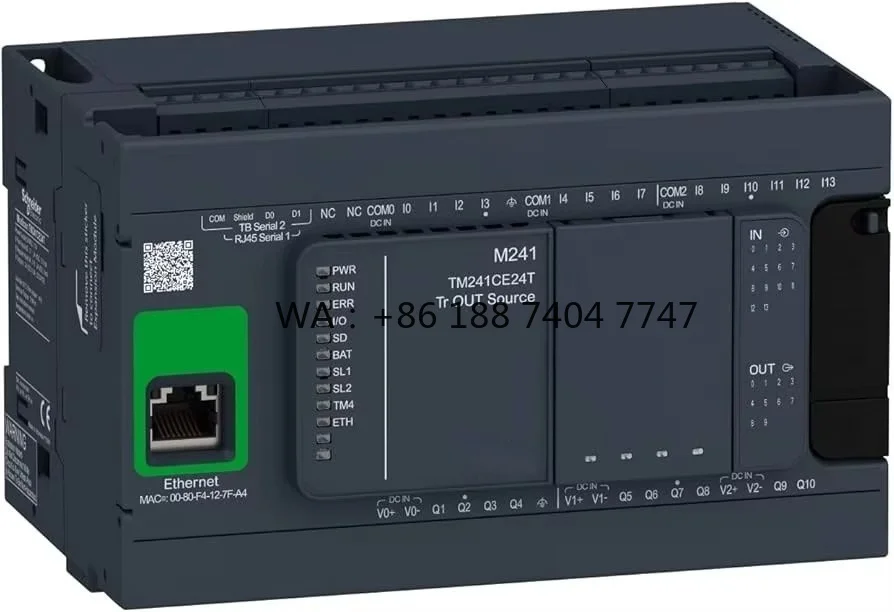 TM241CE24T PLC PAC & Dedicated Controllers
TM241CE24T PLC PAC & Dedicated Controllers