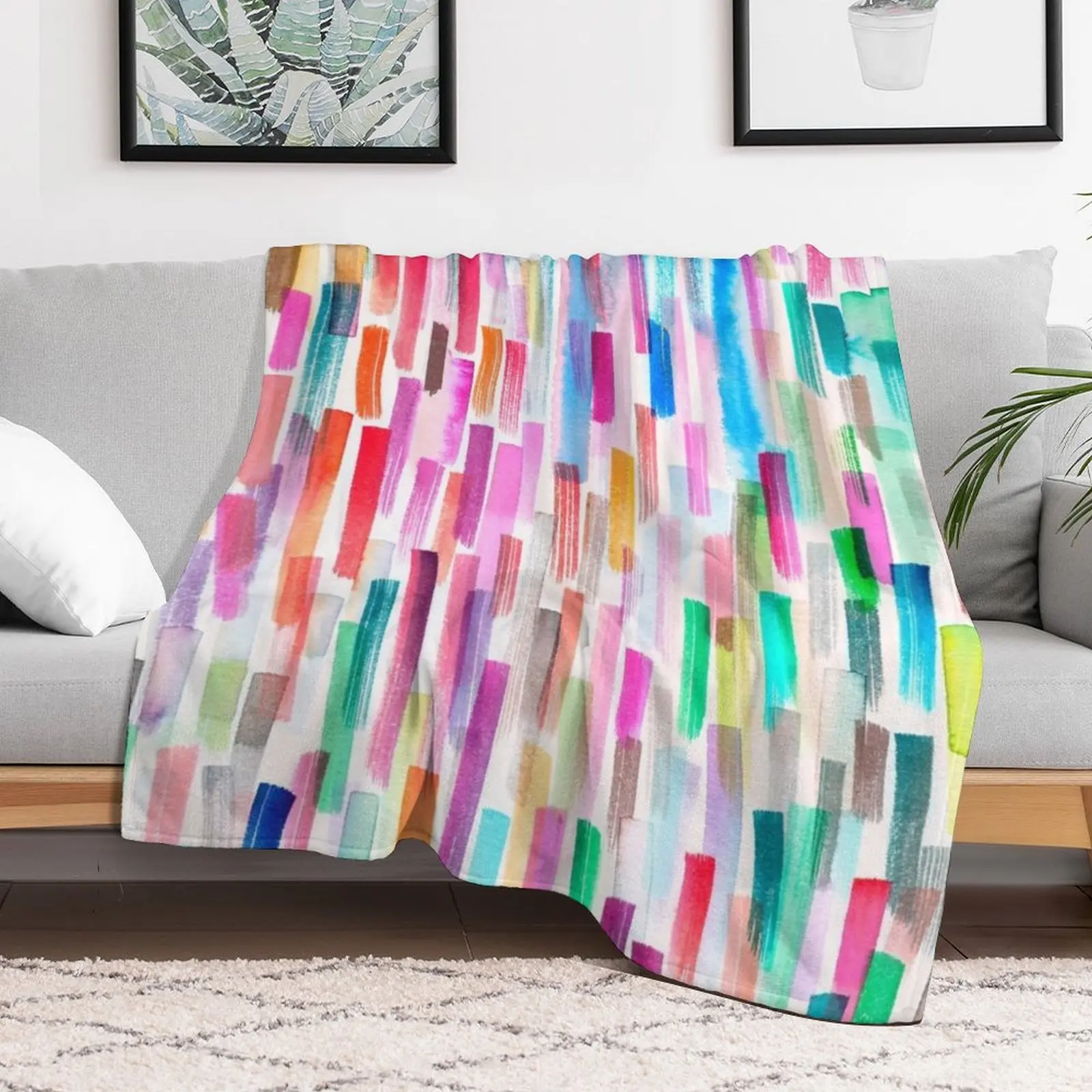 Candy colored brushstrokes Throw Blanket Sleeping Bag Vintage Cute Plaid for winter Blankets
Candy colored brushstrokes Throw Blanket Sleeping Bag Vintage Cute Plaid for winter Blankets