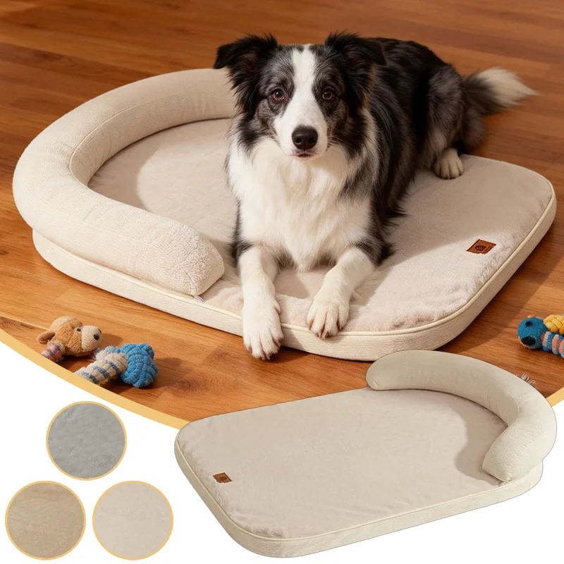 Luxury Premium Thickened Corduroy Pet Mat with Pillow Dog Kennel Detachable Washable Sofa Bed for Dogs Cats Sleeping Supplies
Luxury Premium Thickened Corduroy Pet Mat with Pillow Dog Kennel Detachable Washable Sofa Bed for Dogs Cats Sleeping Supplies