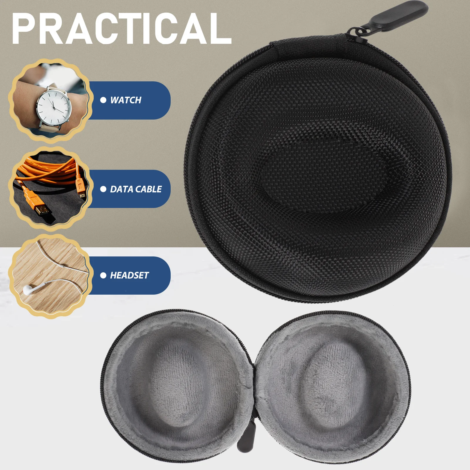 Convenient Smartwatch Case Portable Watch Container Abrasion Resistant Scratch Resistant Easy to Fit in Handbag Luggage
Convenient Smartwatch Case Portable Watch Container Abrasion Resistant Scratch Resistant Easy to Fit in Handbag Luggage