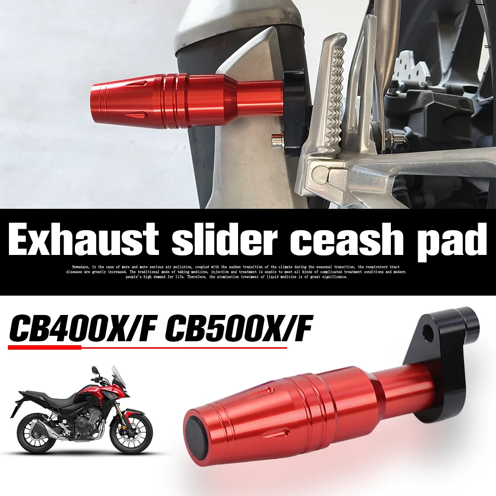 Motorcycle Exhaust Sliders Crash Protector CNC Thickened Crash Pads for Honda cb400x cb400f cb500x cb500f Accessories
Motorcycle Exhaust Sliders Crash Protector CNC Thickened Crash Pads for Honda cb400x cb400f cb500x cb500f Accessories
