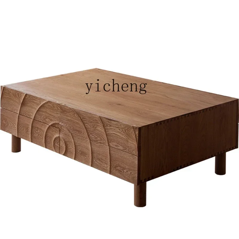 White Oak Tea Table Drawer Storage Solid Wood Tea Table Bay Window Table Sofa Side Cabinet
White Oak Tea Table Drawer Storage Solid Wood Tea Table Bay Window Table Sofa Side Cabinet