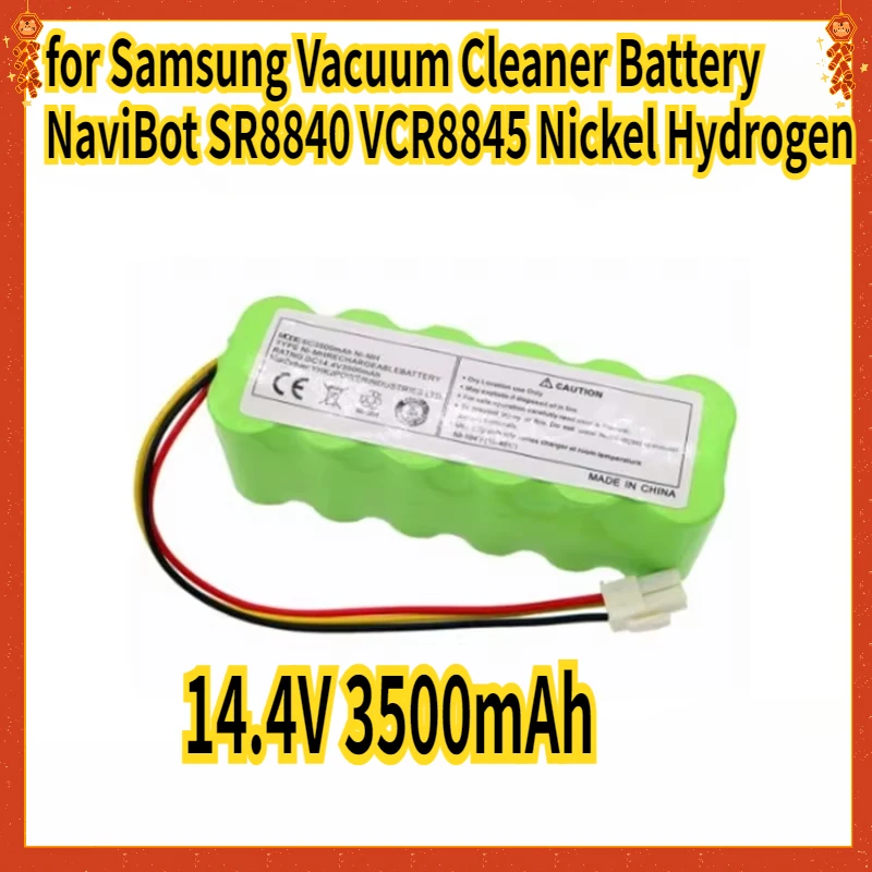 Suitable for Samsung Vacuum Cleaner Battery NaviBot SR8840 VCR8845 Nickel Hydrogen 14.4V 3500mAh Accessories Parts Battery Packs
Suitable for Samsung Vacuum Cleaner Battery NaviBot SR8840 VCR8845 Nickel Hydrogen 14.4V 3500mAh Accessories Parts Battery Packs