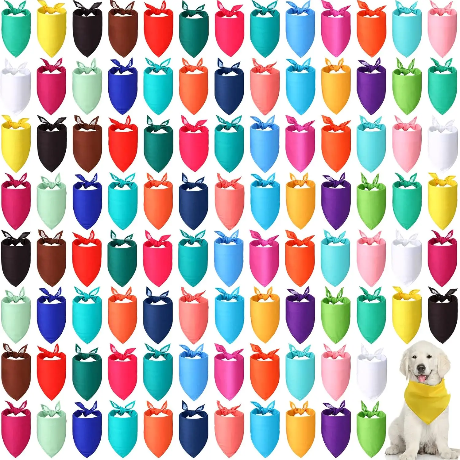 10/20/50 Pcs Dog Bandanas Bulk Plain Blank Heat Transfer Triangle Dog Bibs Washable Adjustable DIY Bandanas Puppy Cat Pets
10/20/50 Pcs Dog Bandanas Bulk Plain Blank Heat Transfer Triangle Dog Bibs Washable Adjustable DIY Bandanas Puppy Cat Pets