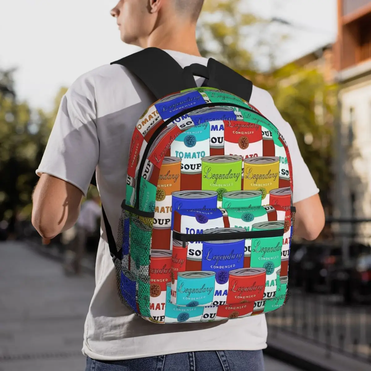 Legendary Campbells Tomato Soup Pattern Backpack Daypack Large Capacity Kids BookBag School Bag Shoulder Bags for Men Women
Legendary Campbells Tomato Soup Pattern Backpack Daypack Large Capacity Kids BookBag School Bag Shoulder Bags for Men Women