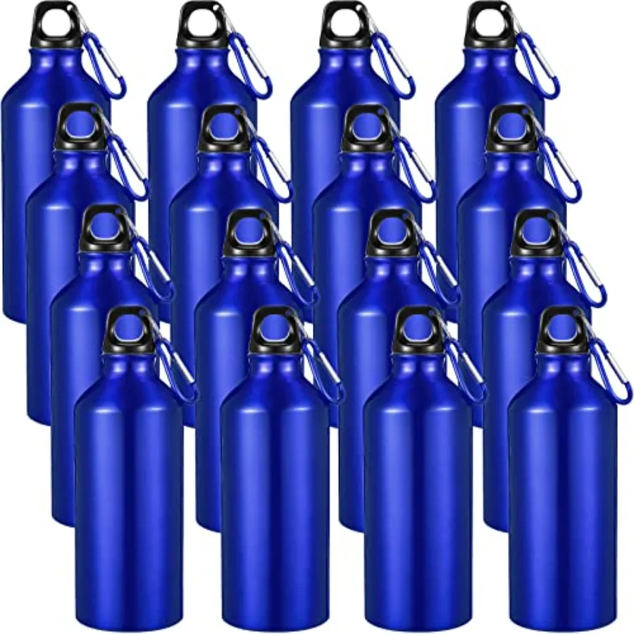 16 Pack Aluminum Water Bottles 20 Oz Blank Reusable Water Bottles Lightweight Aluminum Gym Travel Bottle Leak Proof Team Custom
16 Pack Aluminum Water Bottles 20 Oz Blank Reusable Water Bottles Lightweight Aluminum Gym Travel Bottle Leak Proof Team Custom
