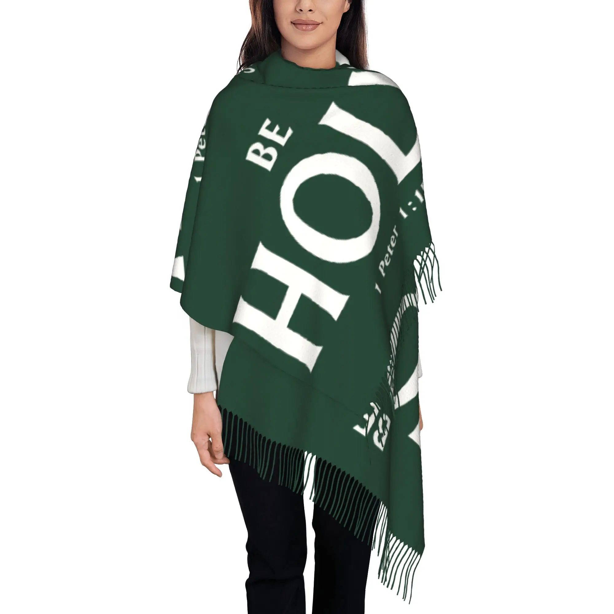 Custom Printed Be Holy Scarf Women Men Winter Warm Scarves Shawl Wrap
Custom Printed Be Holy Scarf Women Men Winter Warm Scarves Shawl Wrap