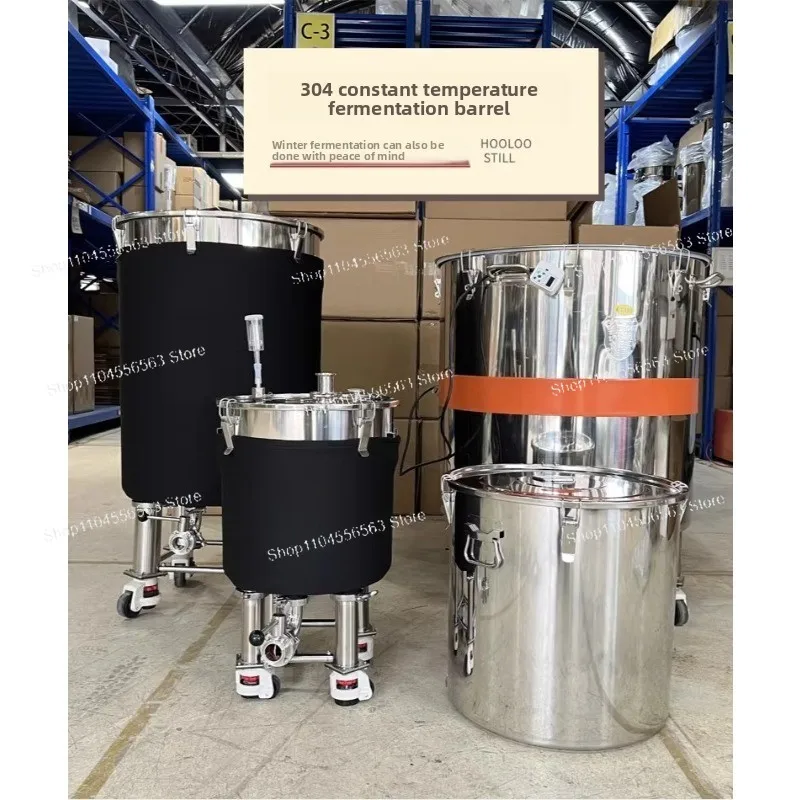 Fermentation equipment 304 food grade stainless steel constant temperature liquor winemaking fruit
Fermentation equipment 304 food grade stainless steel constant temperature liquor winemaking fruit