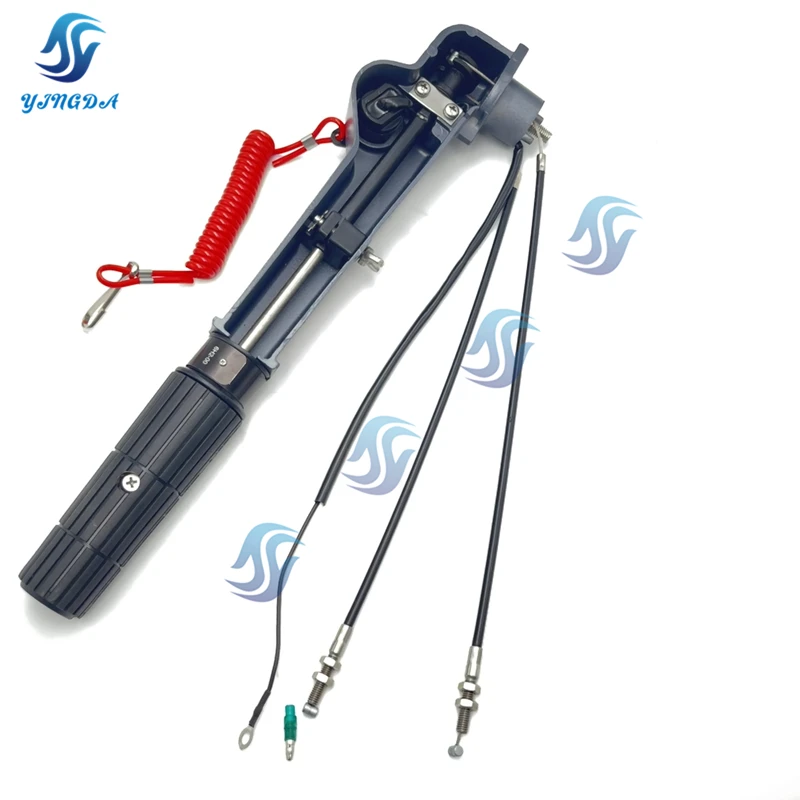 Handle Steering Assy with Cable 63V-42111-01-4D For Yamaha Outboard Motor 9.9HP 15HP 13.5HP F6 F8 F9.9 63V-W0084-00 Boat parts
Handle Steering Assy with Cable 63V-42111-01-4D For Yamaha Outboard Motor 9.9HP 15HP 13.5HP F6 F8 F9.9 63V-W0084-00 Boat parts