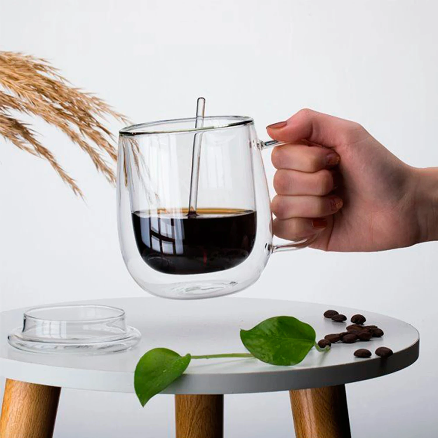 Heat Resistant Double Wall Tea Glass Cup Beer Coffee Handmade Creative Cold Beverage Transparent Drinkware Set
Heat Resistant Double Wall Tea Glass Cup Beer Coffee Handmade Creative Cold Beverage Transparent Drinkware Set