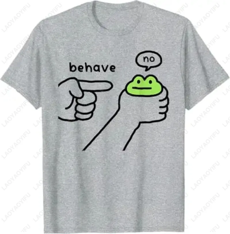 Dishonest Frog Funny Frog Meme Behave No Cartoon Design T-Shirt Y2K Cute Frog Comics Aesthetic Clothes Sarcastic Joke Saying Tee
Dishonest Frog Funny Frog Meme Behave No Cartoon Design T-Shirt Y2K Cute Frog Comics Aesthetic Clothes Sarcastic Joke Saying Tee