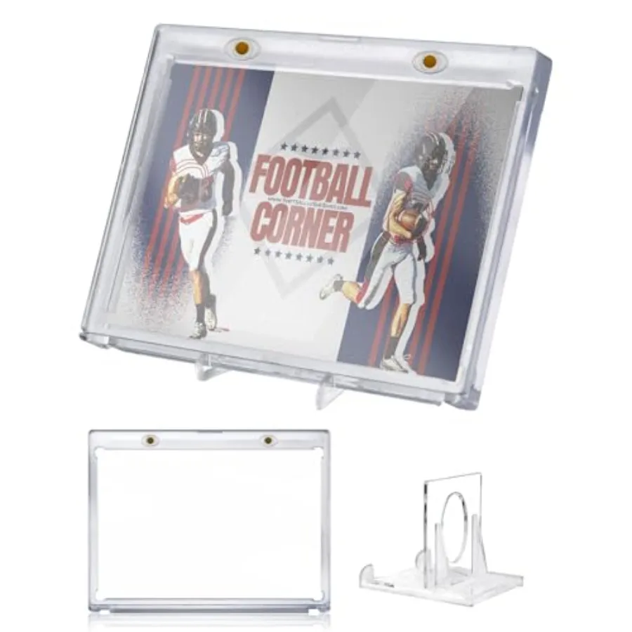 Magnetic Card Holder Vertical Booklet Cardholder-175PT One Touch Magnetic Case Trading Card Storage Baseball Cards Protector Di
Magnetic Card Holder Vertical Booklet Cardholder-175PT One Touch Magnetic Case Trading Card Storage Baseball Cards Protector Di