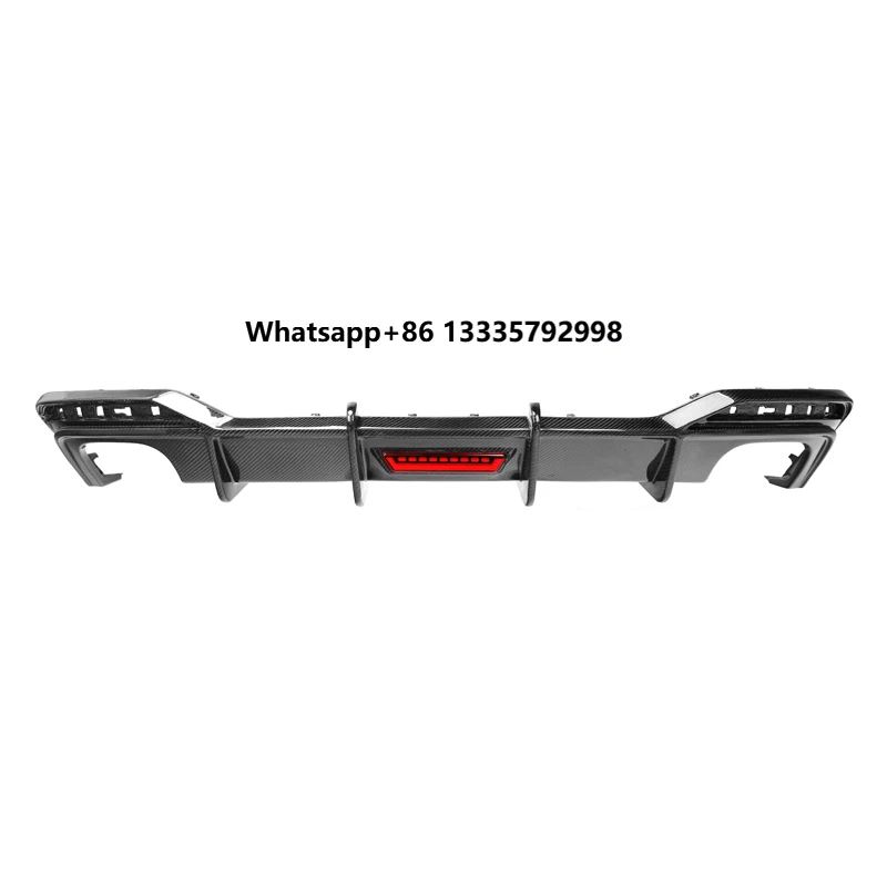 KB Style Carbon Fiber Rear Diffuser with LED Light Fit for AudiA5 B9.5 Sedan S Line 2021+ Rear Bumper Diffuser Lip
KB Style Carbon Fiber Rear Diffuser with LED Light Fit for AudiA5 B9.5 Sedan S Line 2021+ Rear Bumper Diffuser Lip