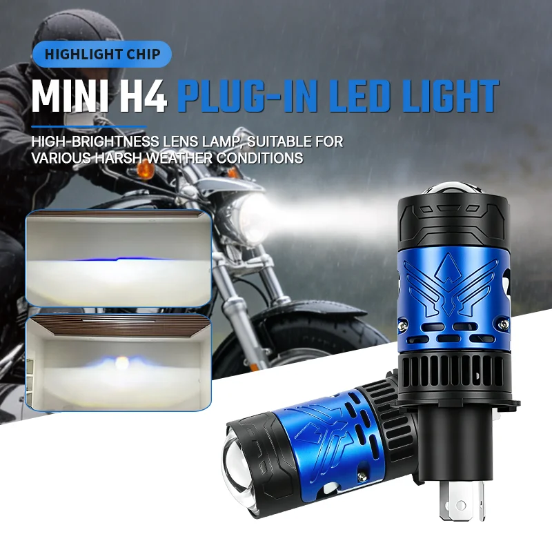 Direct insertion H4 LED headlight bulb projector lens super bright 6500K turbofan car light fisheye lens modified headlights
Direct insertion H4 LED headlight bulb projector lens super bright 6500K turbofan car light fisheye lens modified headlights