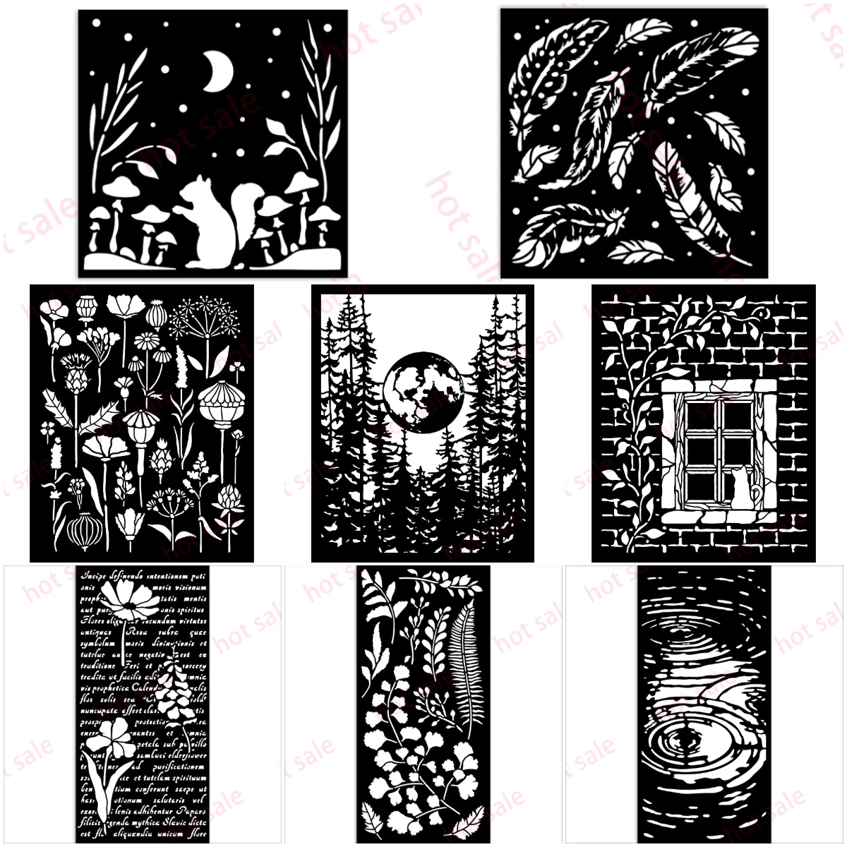 Country Window Feather Pattern Decor DIY Layering Stencils Graphics Painting Scrapbooking Stamp Ornament Album Embossed Template
Country Window Feather Pattern Decor DIY Layering Stencils Graphics Painting Scrapbooking Stamp Ornament Album Embossed Template