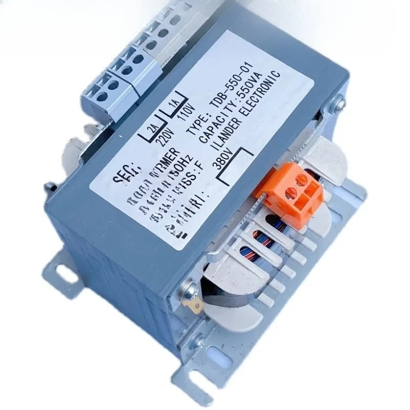 Трансформатор управления 550ВА 380В до 220В 2А 110В 1А 
Трансформатор управления 550ВА 380В до 220В 2А 110В 1А