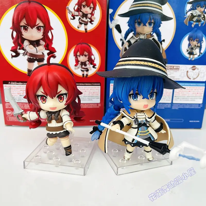 New Anime Blue Hair Mage Nendoroid Figure Q Version PVC Collectible Model With Accessories Changeable Face Doll For Fans Gifts
New Anime Blue Hair Mage Nendoroid Figure Q Version PVC Collectible Model With Accessories Changeable Face Doll For Fans Gifts