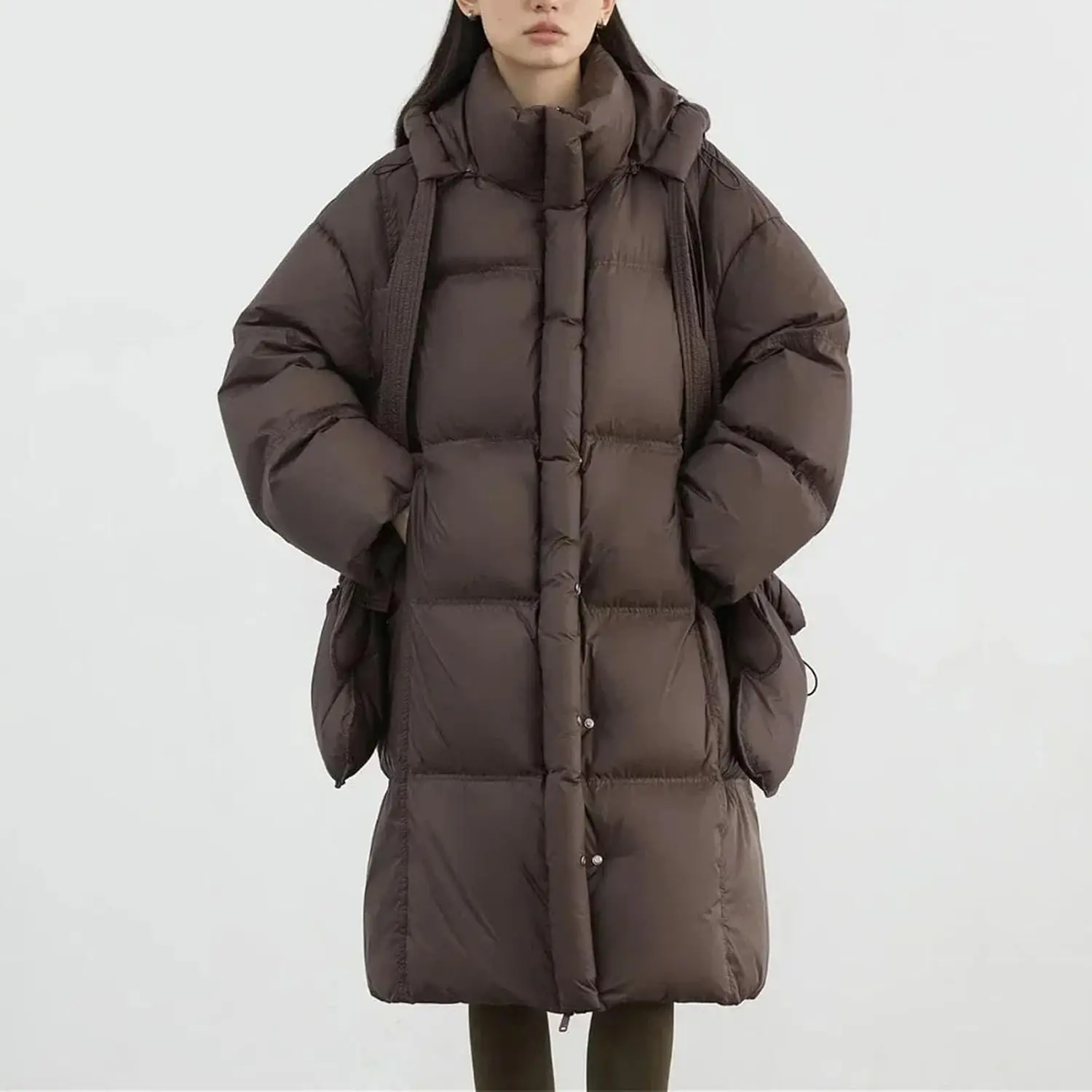 Fashion Women’s 90 White Duck Down Hooded Long Winter Coat Warm Jacket for Outdoor
Fashion Women’s 90 White Duck Down Hooded Long Winter Coat Warm Jacket for Outdoor