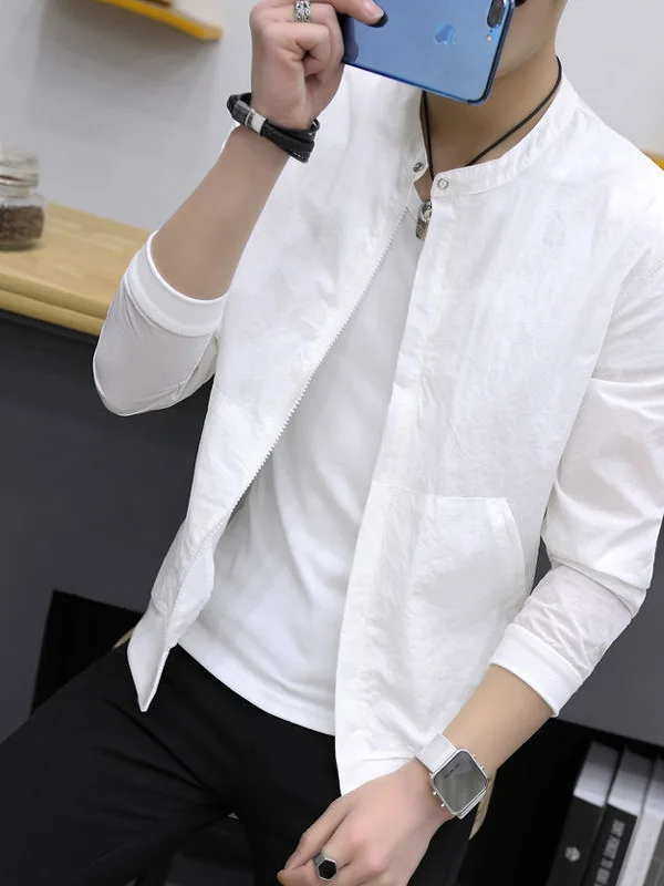 Quick Dry Ice Silk Men's Summer Thin Fashion Outerwear UV Protection Clothing Fishing Jacket Lightweight Breathable Polyester
Quick Dry Ice Silk Men's Summer Thin Fashion Outerwear UV Protection Clothing Fishing Jacket Lightweight Breathable Polyester