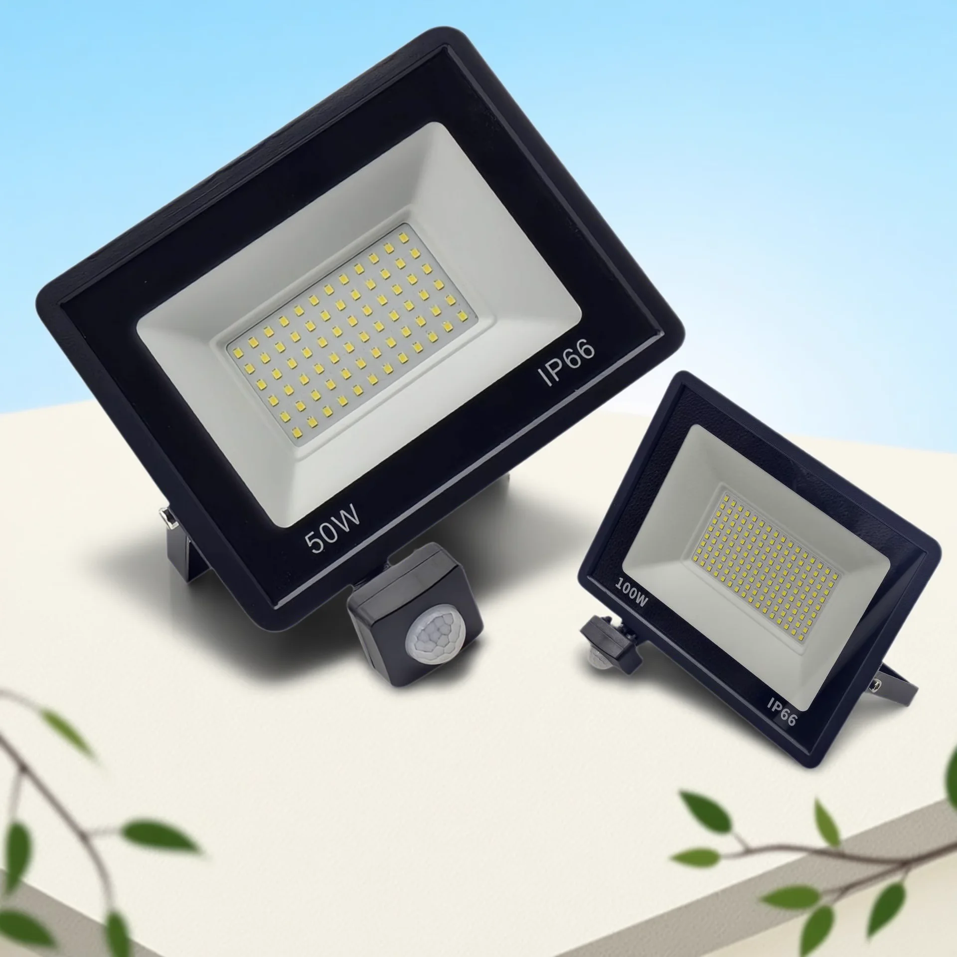 LED FloodLight PIR Motion Sensor Outdoor Led Spotlight 20W 50W IP66 Waterproof Outdoor Garden Lighting Street Light
LED FloodLight PIR Motion Sensor Outdoor Led Spotlight 20W 50W IP66 Waterproof Outdoor Garden Lighting Street Light