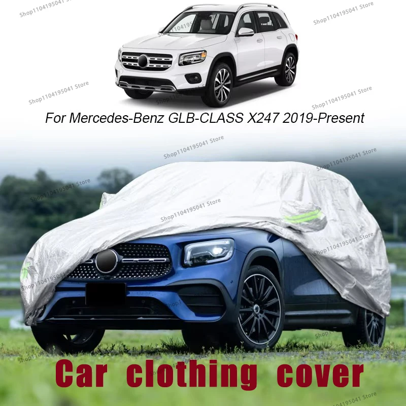 Для Mercedes Benz GLB class Full Car Cover Rain Frost Snow Защитный чехол для автомобиля, защита от ультрафиолета, защита автомобиля от краски
Для Mercedes Benz GLB class Full Car Cover Rain Frost Snow Защитный чехол для автомобиля, защита от ультрафиолета, защита автомобиля от краски