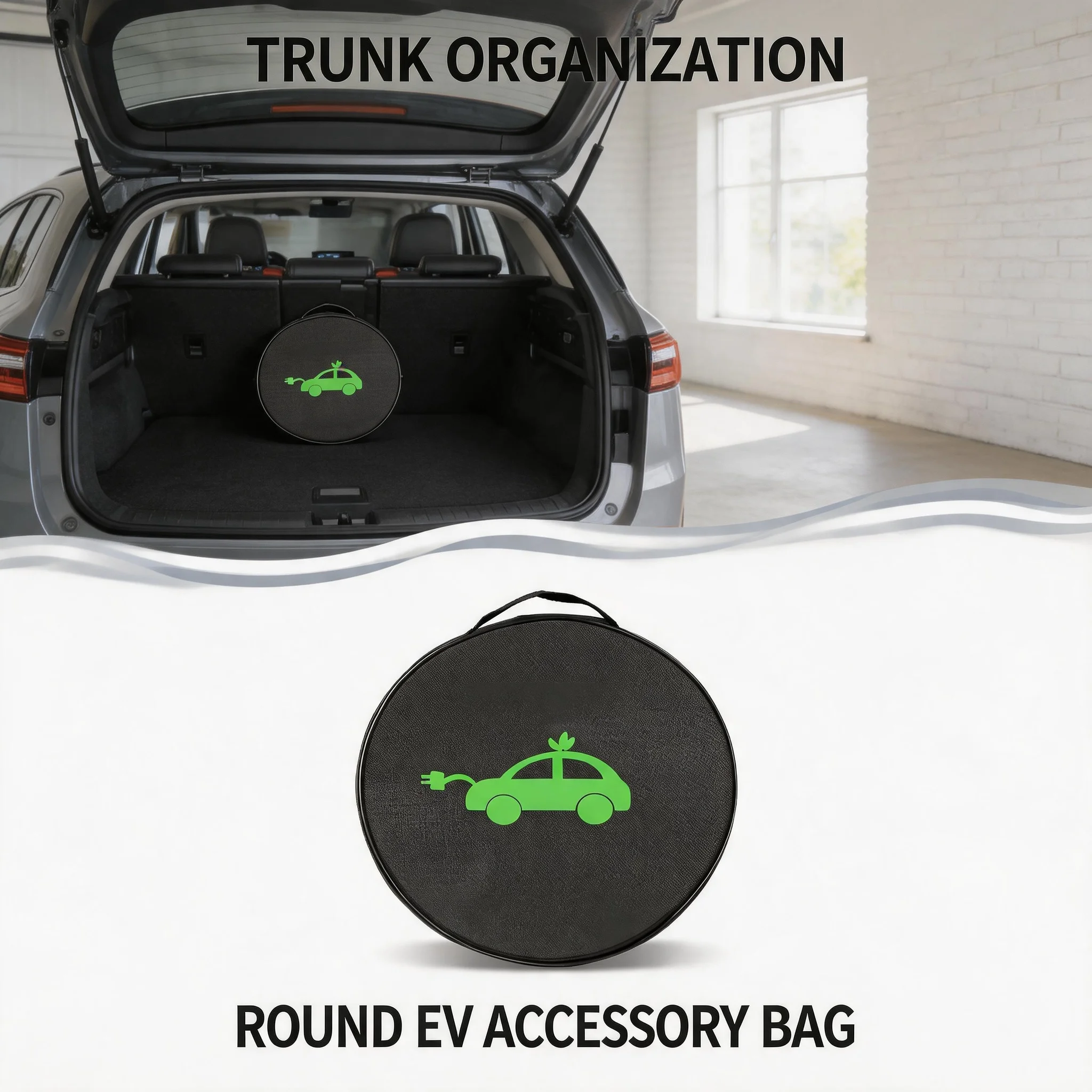 Waterproof Car Tools Cable Organizer Bag Durable Portable EV Charging Cable Storage for Jumper Cables Universal for Cars Trucks
Waterproof Car Tools Cable Organizer Bag Durable Portable EV Charging Cable Storage for Jumper Cables Universal for Cars Trucks