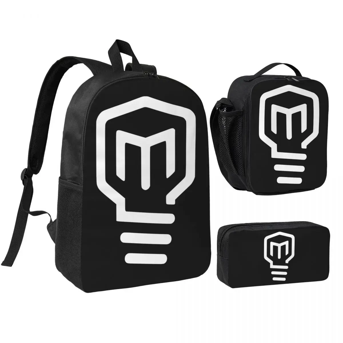 Mark Rober HD Logo Backpack Student Boys Girls BookBag School Bag Laptop Shoulder Bags 3ps Insulated Lunch Bag Pencil Case
Mark Rober HD Logo Backpack Student Boys Girls BookBag School Bag Laptop Shoulder Bags 3ps Insulated Lunch Bag Pencil Case