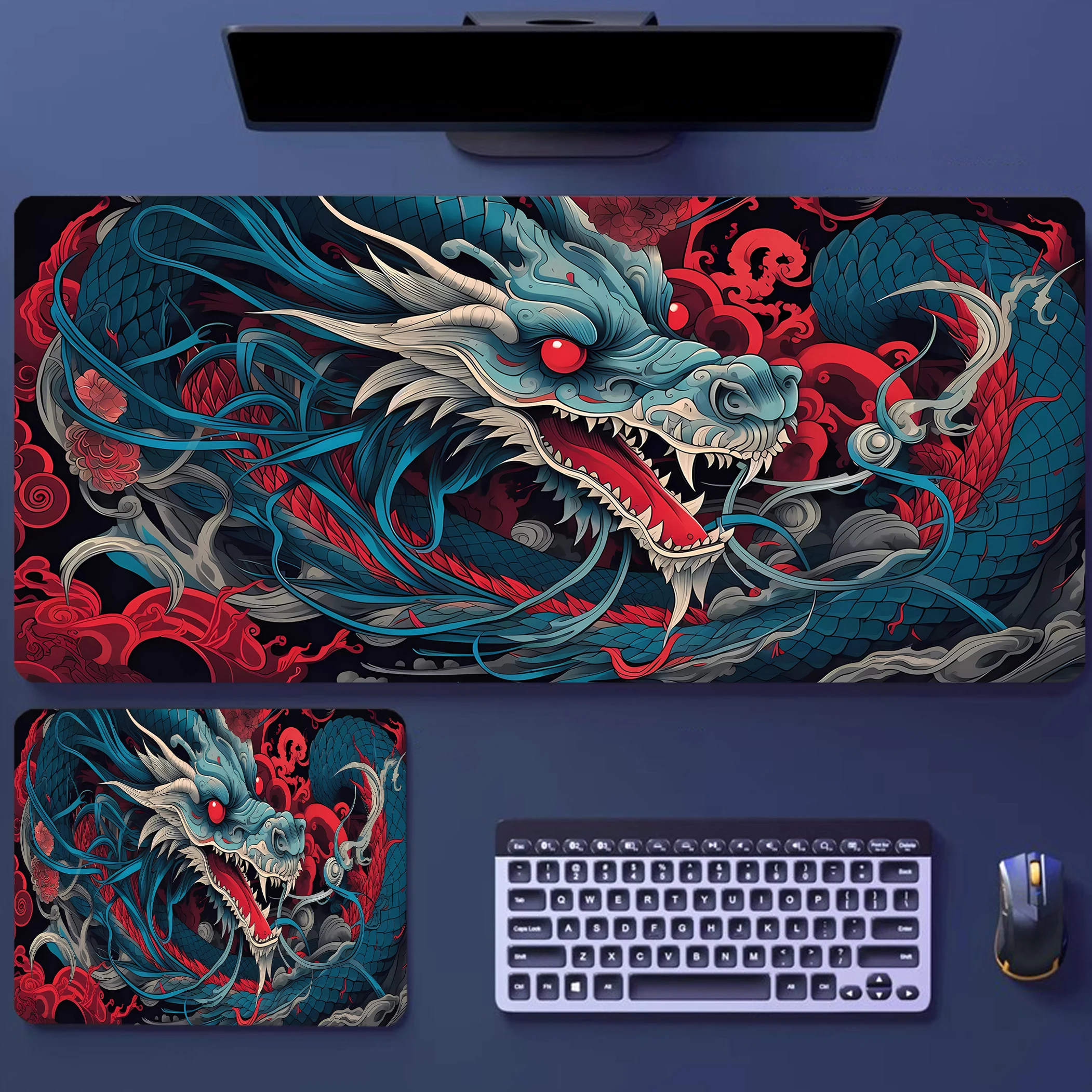 Anime Dragon Mouse Pad Desk Pad Extended Rubber Mouse Mat Large Big Computer Keyboard Desk Mat Desk Pad With Non-Slip Desk Mat
Anime Dragon Mouse Pad Desk Pad Extended Rubber Mouse Mat Large Big Computer Keyboard Desk Mat Desk Pad With Non-Slip Desk Mat