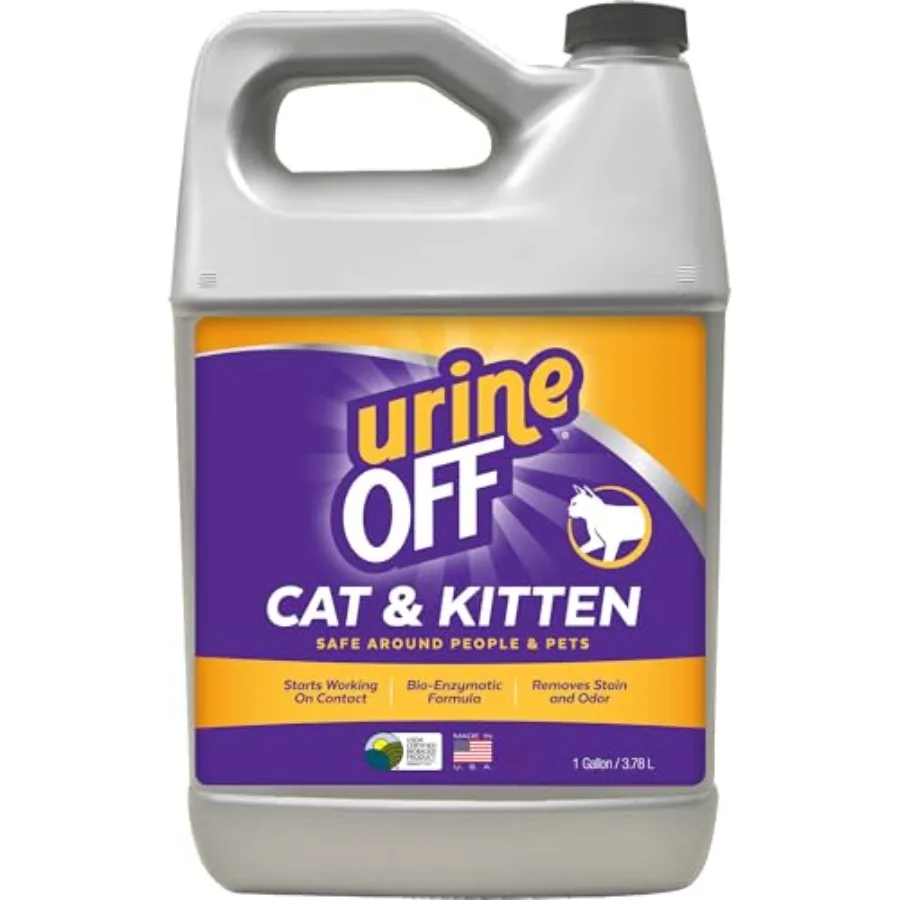 Urine Off Kitten and Cat Pet Stain Remover Fresh Scent Carpet Cleaner Bio Enzymatic Stain and Urine Odor Eliminator Pet Safe Cl
Urine Off Kitten and Cat Pet Stain Remover Fresh Scent Carpet Cleaner Bio Enzymatic Stain and Urine Odor Eliminator Pet Safe Cl