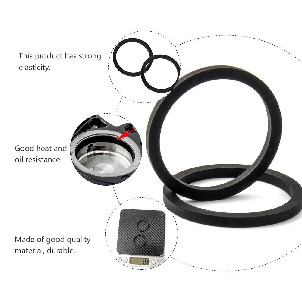 2Pcs Bicycle Disc Brake Caliper Sealing Ring Mountain Bike Piston PE Material Heat Oil Resistance Pressure Wear Corrosion
2Pcs Bicycle Disc Brake Caliper Sealing Ring Mountain Bike Piston PE Material Heat Oil Resistance Pressure Wear Corrosion