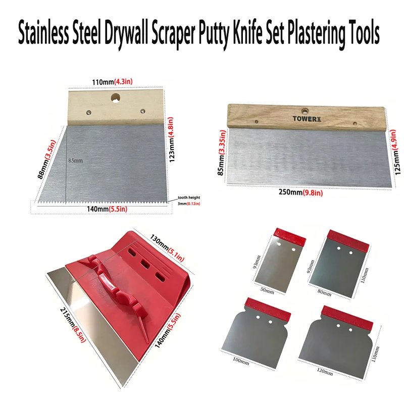 Wooden Handle Stainless Steel Flat Mouth Scraper Trapezoidal Oblique Mouth Scraper Small Scraper Putty Cement PaintScraping Glue
Wooden Handle Stainless Steel Flat Mouth Scraper Trapezoidal Oblique Mouth Scraper Small Scraper Putty Cement PaintScraping Glue