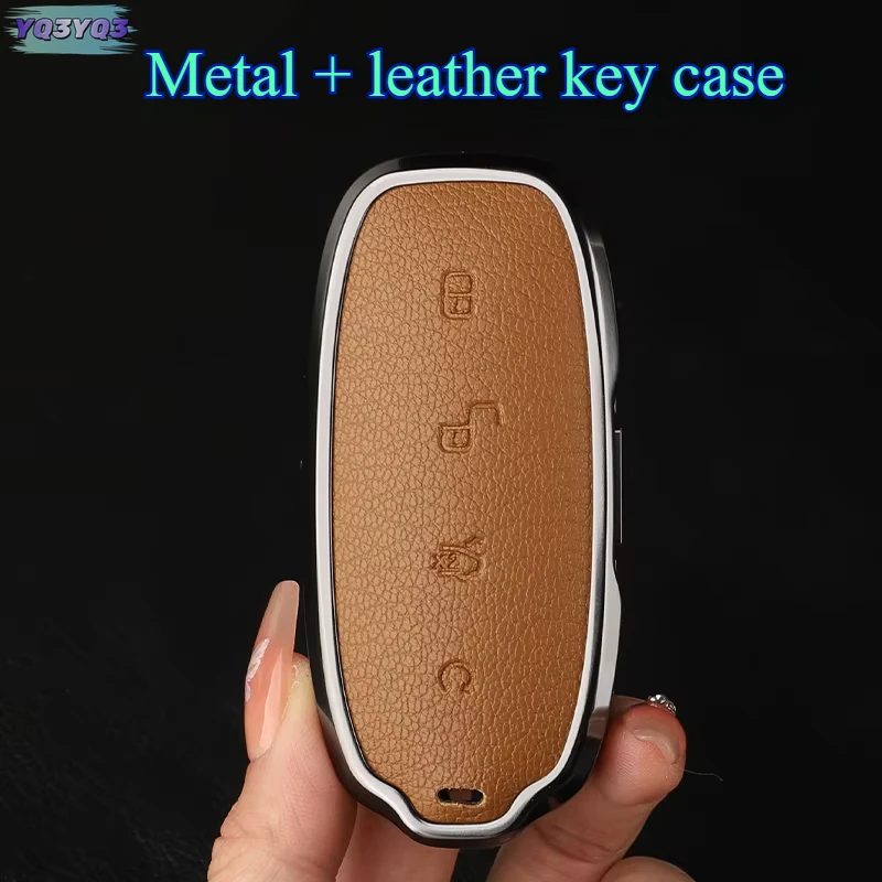 ForDENZA D9 Key Case Cover N7 N8 BYD Suede Car Styling Keychain Accessories Leather Alloy Car Smart Remote
ForDENZA D9 Key Case Cover N7 N8 BYD Suede Car Styling Keychain Accessories Leather Alloy Car Smart Remote