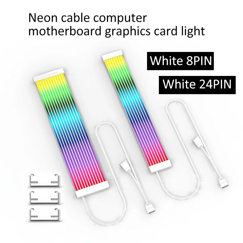 ARGB PC Case LED Strip & Neon Cable - 5V 3Pin Motherboard AURA Sync Dynamic Rainbow GPU Glowing Wire
ARGB PC Case LED Strip & Neon Cable - 5V 3Pin Motherboard AURA Sync Dynamic Rainbow GPU Glowing Wire
