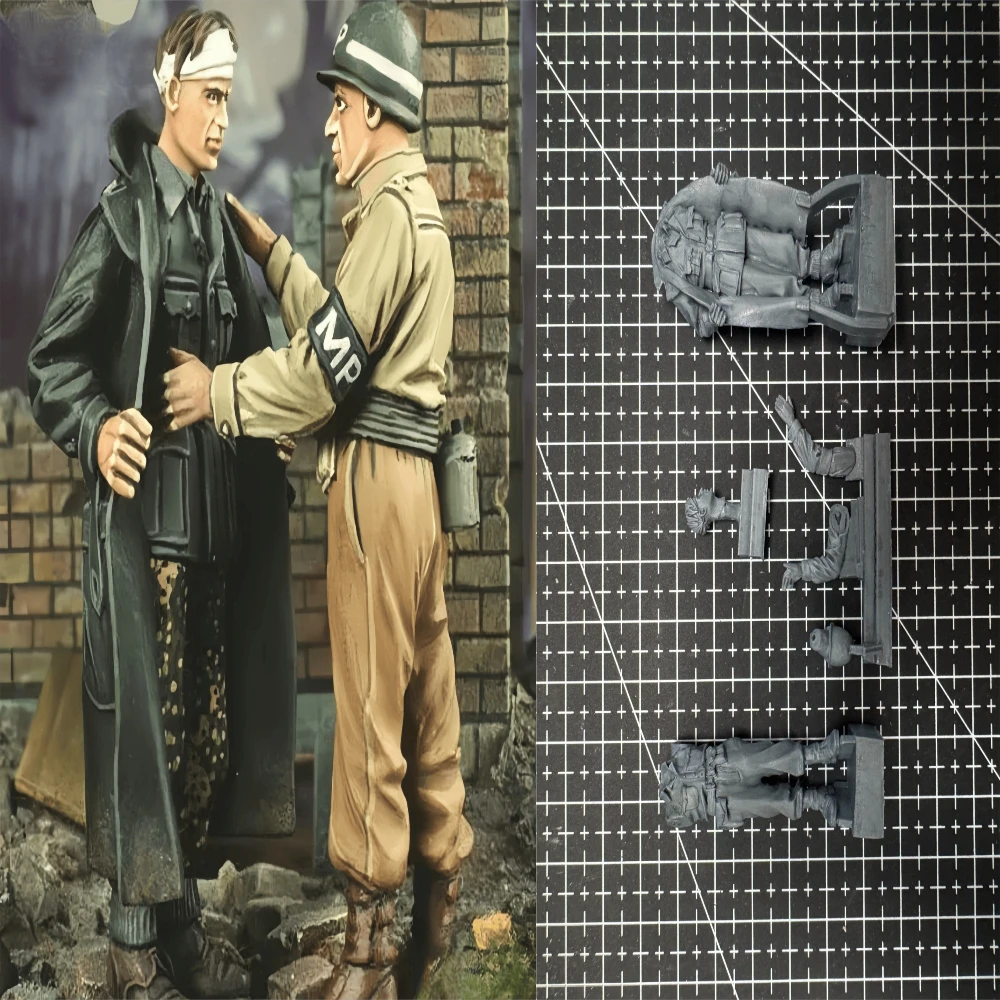 High Quality Cast Resin Model Assembly Kit 1/35 Searcher Soldier, Unpainted, Needs To Be Assembled
High Quality Cast Resin Model Assembly Kit 1/35 Searcher Soldier, Unpainted, Needs To Be Assembled