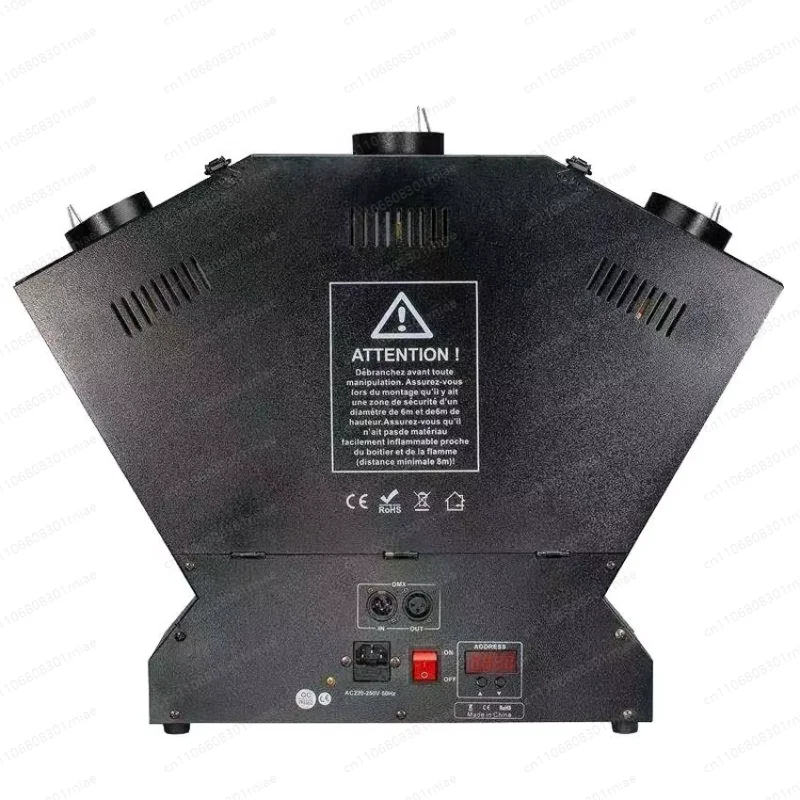 Трехголовочная сценическая огненная машина для выступлений DJ-групп, цветной огнемет с дистанционным управлением DMX.
Трехголовочная сценическая огненная машина для выступлений DJ-групп, цветной огнемет с дистанционным управлением DMX.