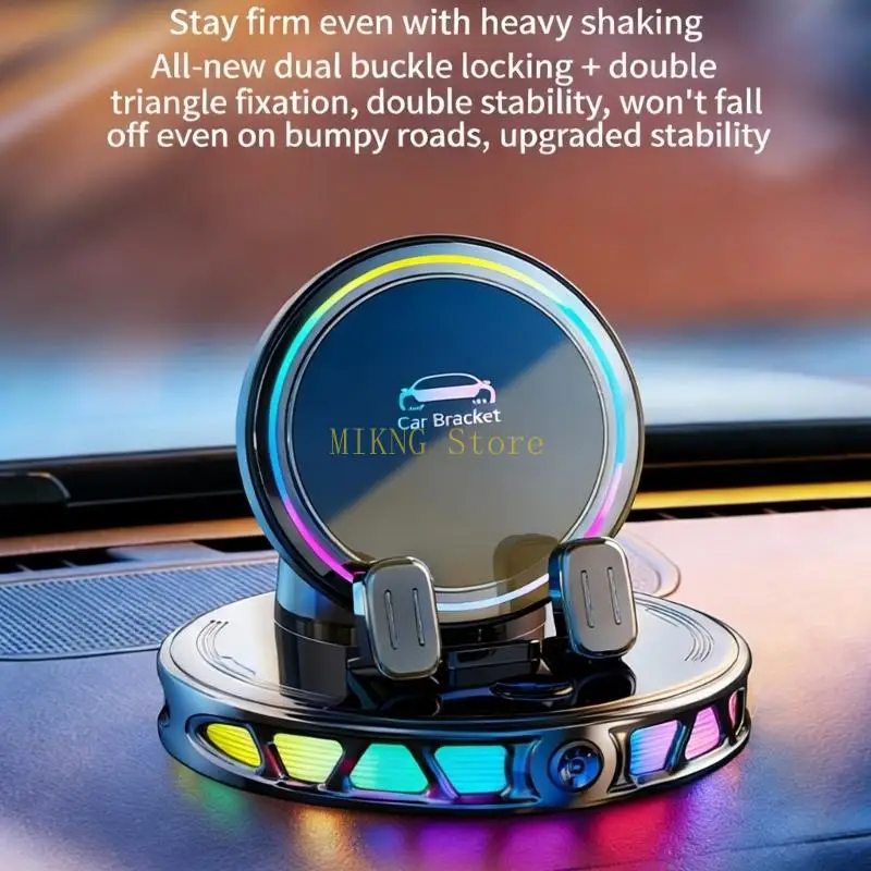 Cellphone Stand Bracket with Light Car Phone Holder 360 Degree Rotating Dashboard Mounted Suction Cup Holder best sale
Cellphone Stand Bracket with Light Car Phone Holder 360 Degree Rotating Dashboard Mounted Suction Cup Holder best sale
