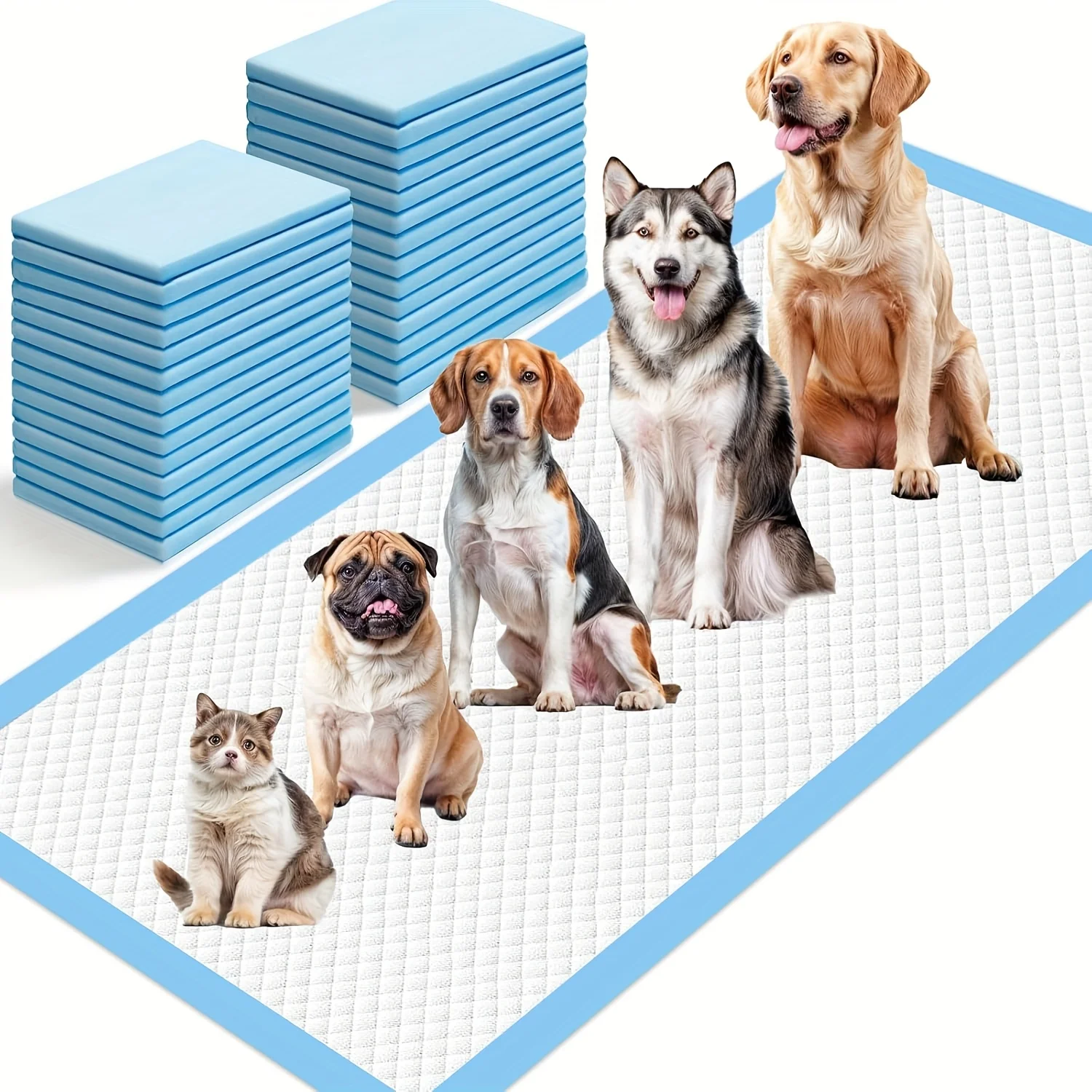Xxxl31x47in And 32x36in, Upgraded Thickened Super Adsorbing Dog Urine Pads, Super Large Leak-proof And Odor-proof Puppy Training
Xxxl31x47in And 32x36in, Upgraded Thickened Super Adsorbing Dog Urine Pads, Super Large Leak-proof And Odor-proof Puppy Training